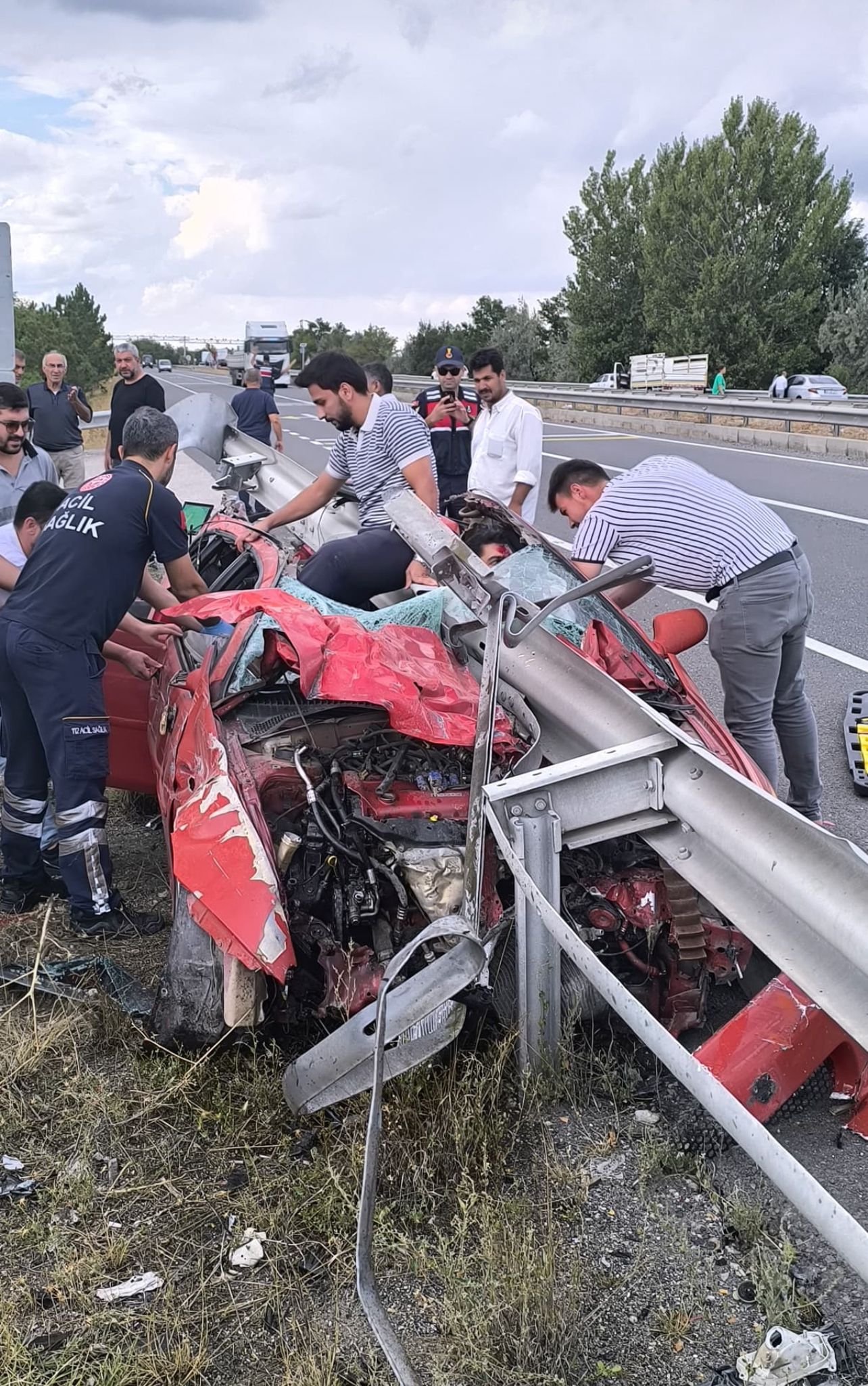 Ankara'nın Bala İlçesinde Feci Kaza