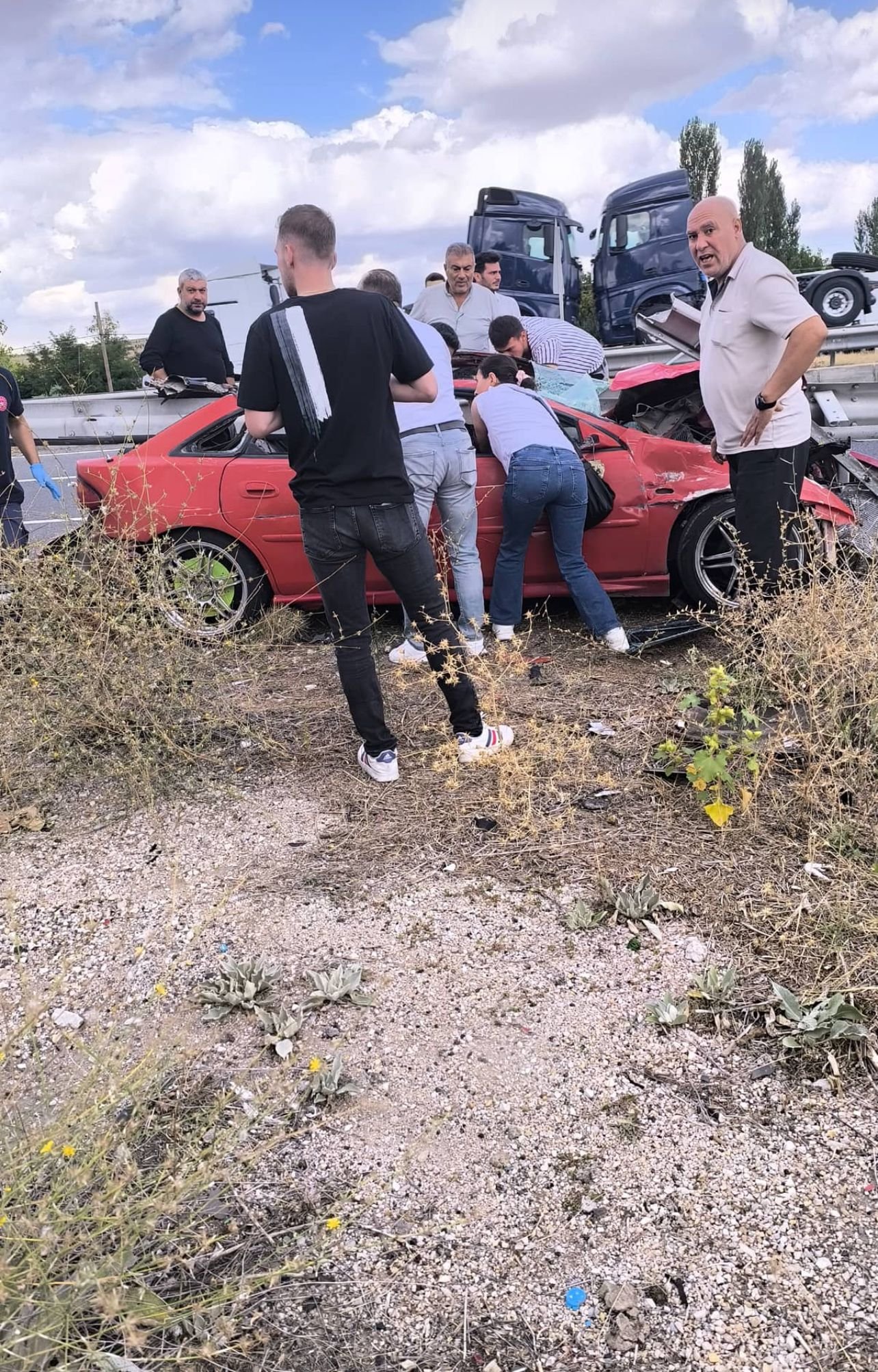 Ankara'nın Bala İlçesinde Feci Trafik Kazası
