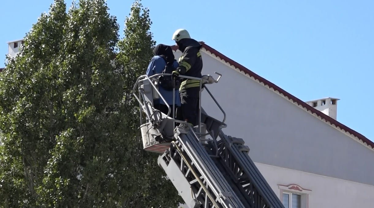 Diriliş Mahallesi'nde Korkutucu Yangın Olayı