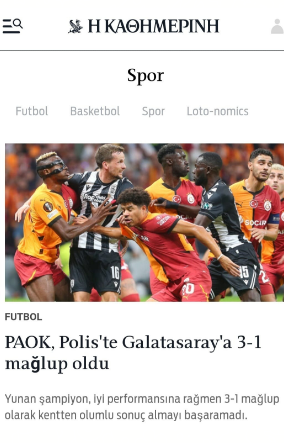 Galatasaray, UEFA Avrupa Ligi'nde Önemli Bir Galibiyet Aldı