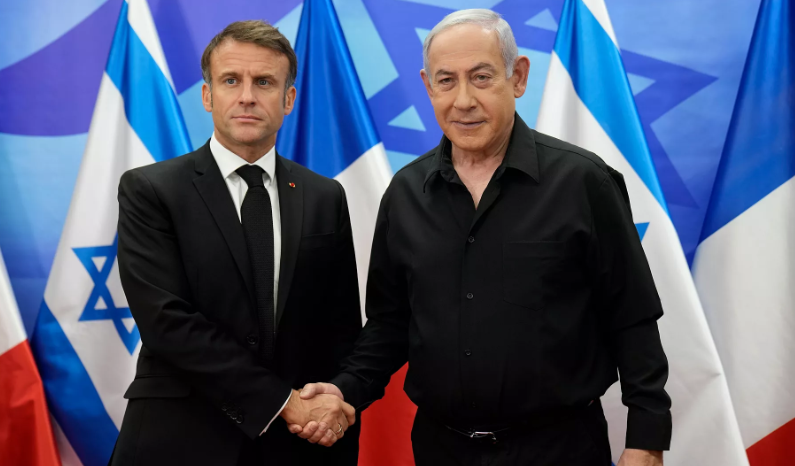 Macron'dan Netanyahu'ya Uyarı