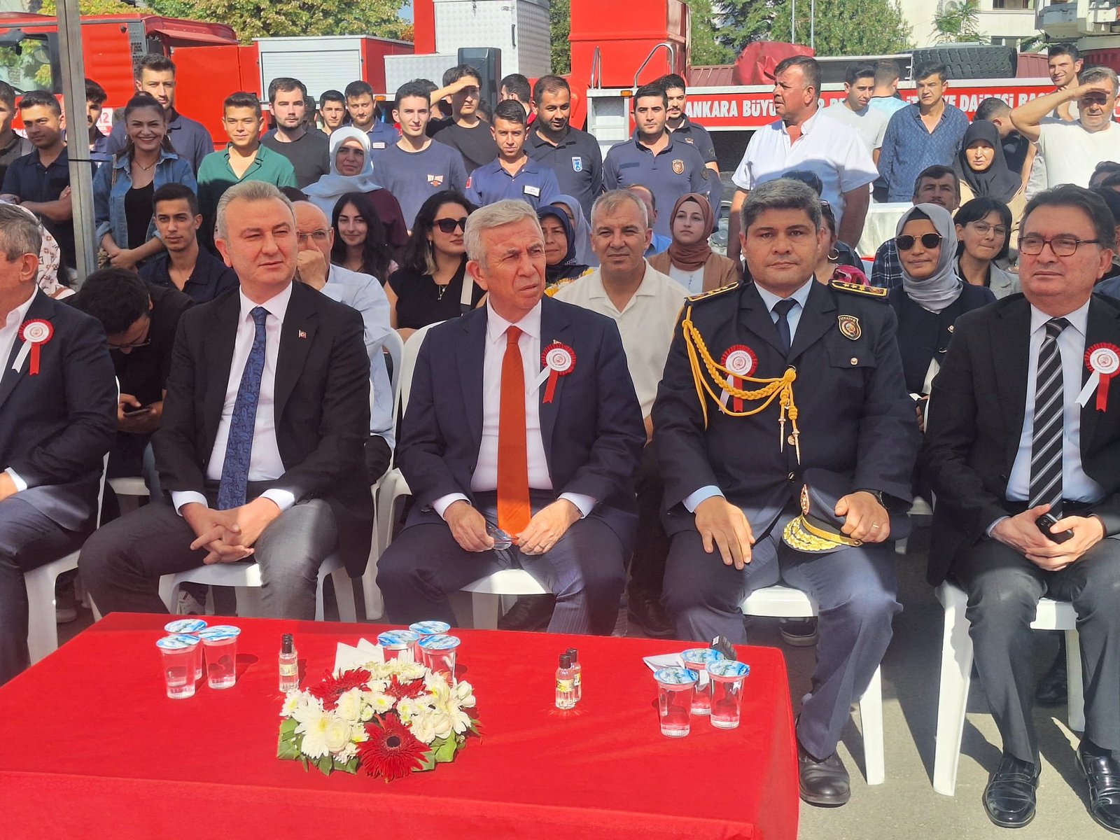 Mansur Yavaş'tan İtfaiye Eri Yemin Töreni