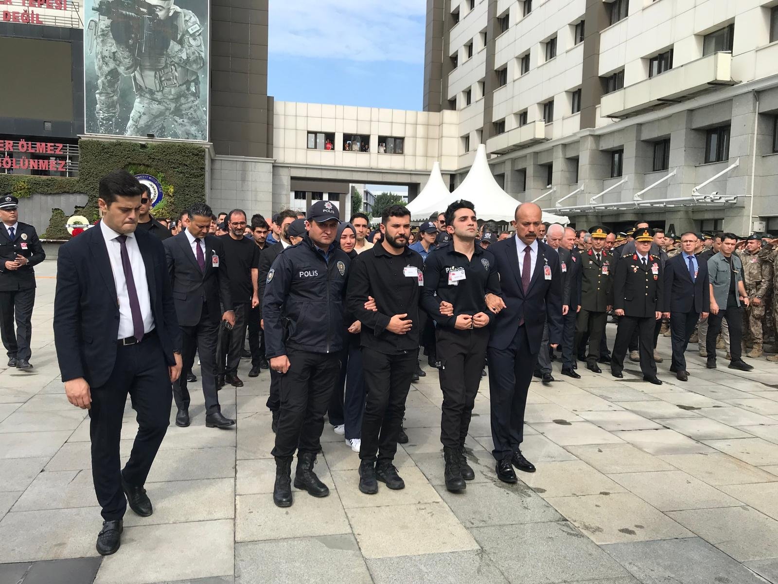 Şehit Polis Memuru Şeyda Yılmaz için Tören Düzenlendi
